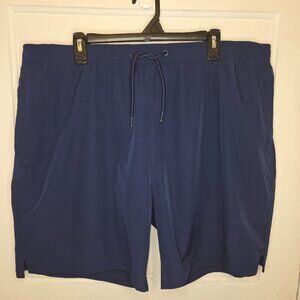 Johnston and Murphy Men's Swim Trunks - Navy Blue - Size XL (40-42)